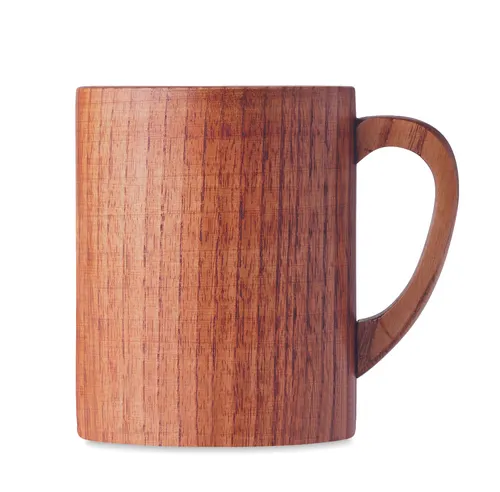 Mug en bois de chêne 280 ml personnalisé - Travis