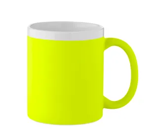 Mug en céramique 300ml - Mugiva | Jaune Fluo