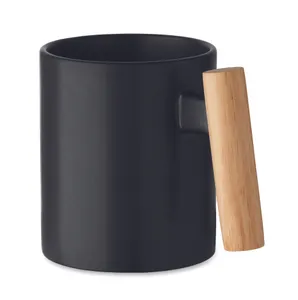 Mug en céramique 320 ml - Crenate | Noir