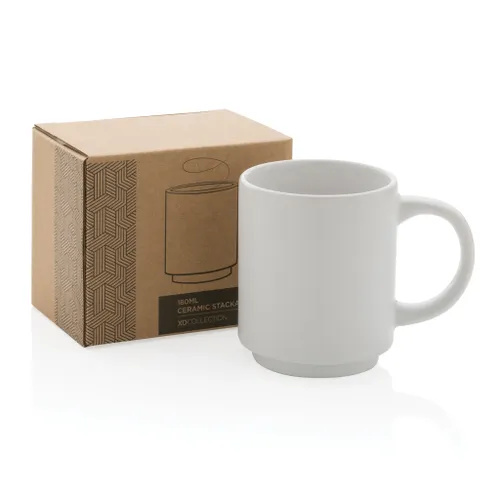 Mug en céramique empilable personnalisable - XD Collection