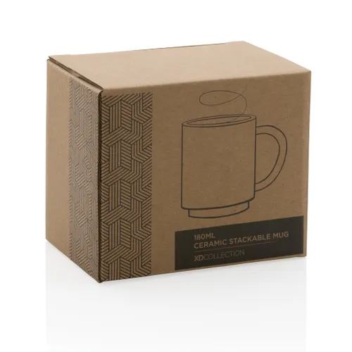 Mug en céramique empilable personnalisable - XD Collection