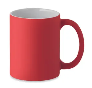 Mug en céramique mate personnalisable 300 ml - Dublin Colour | Red