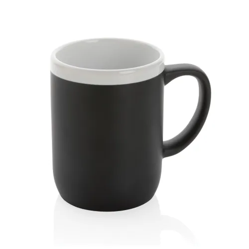 Mug en céramique personnalisable avec bord blanc - XD Collection
