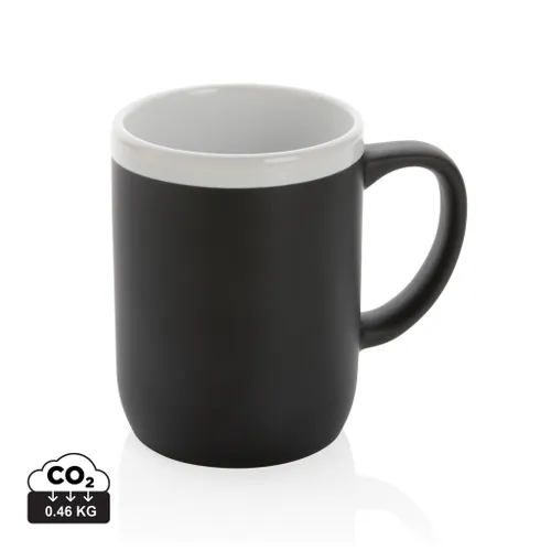 Mug en céramique personnalisable avec bord blanc - XD Collection