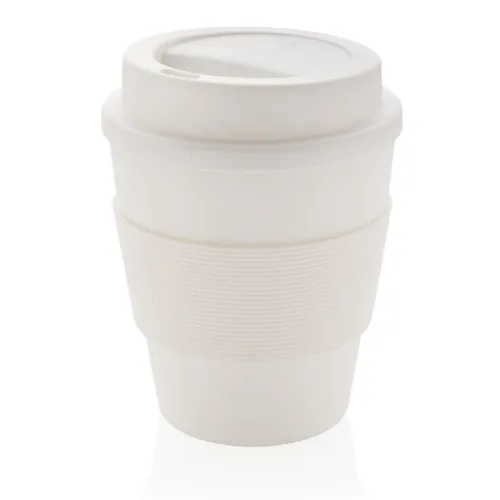 Mug en PP recyclable personnalisable avec couvercle à vis 350ml - XD Collection