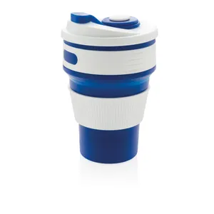 Mug en silicone pliable personnalisable - XD Collection | Bleu