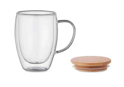 Mug en verre double paroi 300ml personnalisable - Tirol