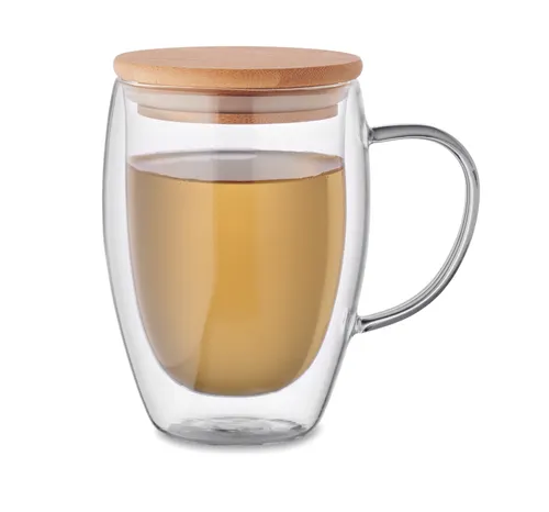 Mug en verre double paroi 300ml personnalisable - Tirol