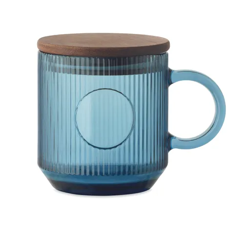 Mug en verre strié 300ml - Vitrio Mug
