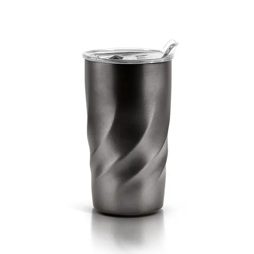 Mug isotherme double-paroi inox personnalisé 40 cl - calix