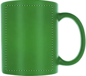 Mug personnalisé - Covory | Vert / Blanc