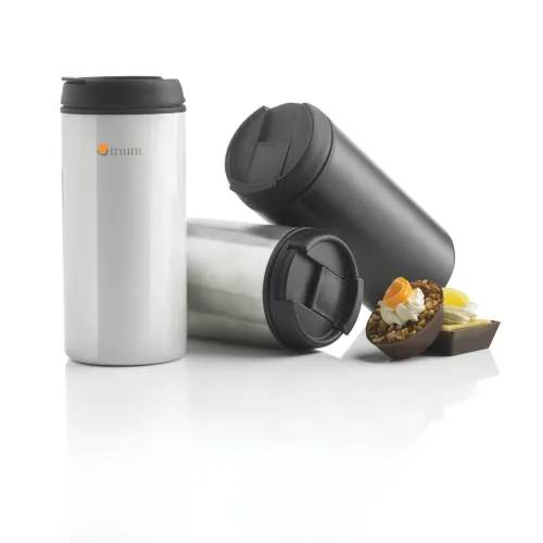 Mug Metro en acier inoxydable recyclé publicitaire RCS - XD Xclusive