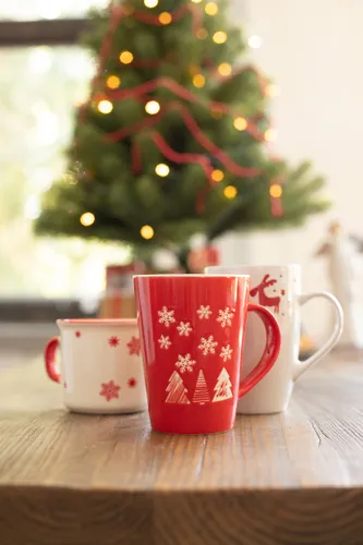Mug Noël en porcelaine publicitaire - Perala