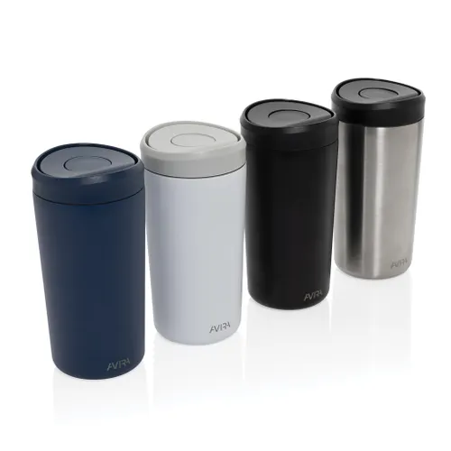 Mug personnalisé 400ml en acier recyclé RCS Avira Alix - Avira