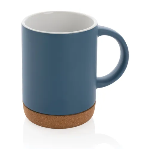 Mug publicitaire en céramique avec base en liège - XD Collection