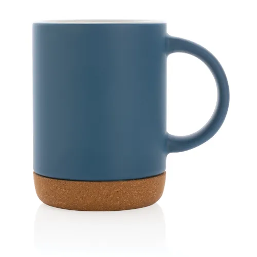 Mug publicitaire en céramique avec base en liège - XD Collection