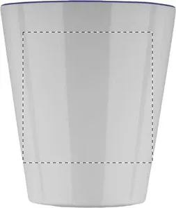 Mug personnalisé - Salo | Blanc / Bleu