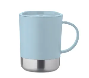 Mug simple paroi 300ml - Beaker | Bleu Bébé