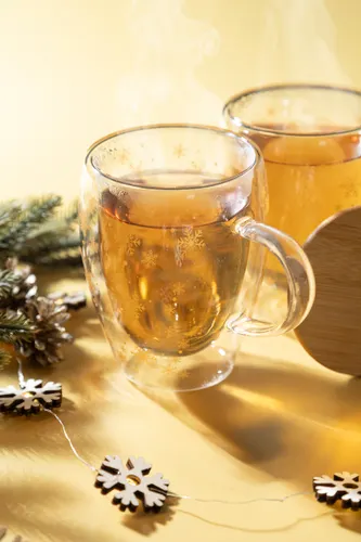 Mug thermos de Noël en verre - Snostro