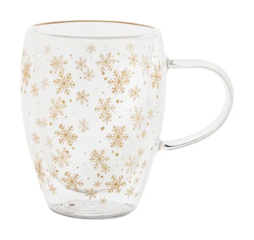 Mug thermos de Noël en verre - Snostro
