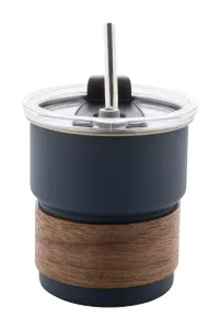 Mug thermos de voyage personnalisé RSS - Waffee | Bleu Foncé