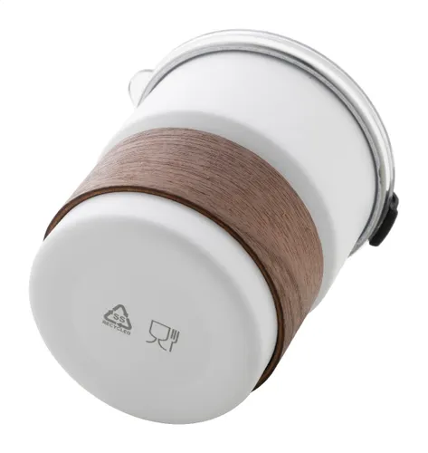 Mug thermos de voyage personnalisé RSS - Waffee