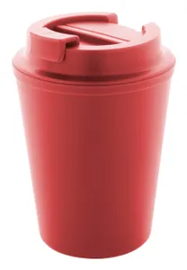 Mug thermos publicitaire en RPP - Cappulu | Rouge