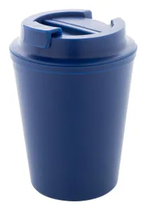 Mug thermos publicitaire en RPP - Cappulu | Bleu Foncé