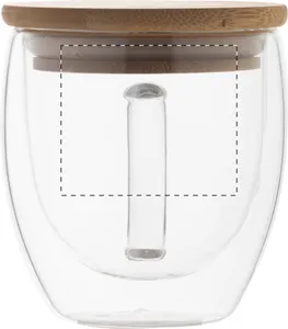 Mug thermos en verre personnalisé - Grobina Mini