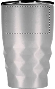 Mug thermos isotherme personnalisé - Cupper | Argenté