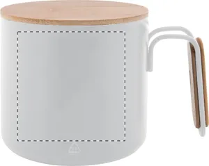 Mug thermos personnalisé - Graboo | Blanc