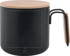 Mug thermos personnalisé - Graboo | Noir