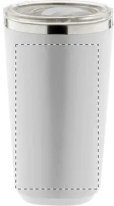 Mug thermos personnalisé - Lungogo | Blanc