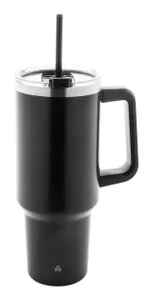 Mug thermos personnalisé 1.2 L - Massimus | Noir