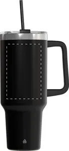 Mug thermos personnalisé 1.2 L - Massimus | Noir