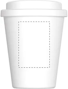 Mug thermos personnalisé publicitaire - Peppulu | Blanc