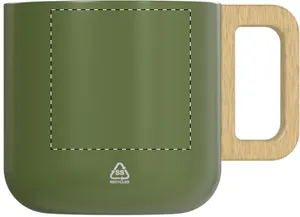 Mug thermos personnalisé - Rewoo | Vert