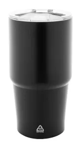 Mug thermos personnalisé RSS - Noricano | Noir