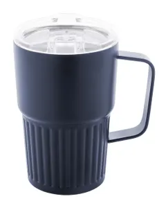 Mug thermos personnalisé - Streaky Grab | Bleu Foncé