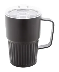 Mug thermos personnalisé - Streaky Grab | Noir
