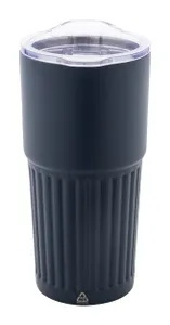 Mug thermos personnalisé - Streaky Tall | Bleu Foncé