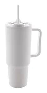Mug thermos personnalisé 1.1 L - Trenta | Blanc