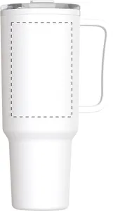 Mug thermos personnalisé 1.1 L - Trenta | Blanc