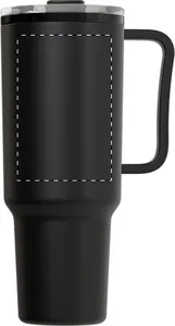 Mug thermos personnalisé 1.1 L - Trenta | Noir