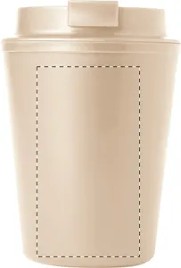 Mug thermos publicitaire en RPP - Cappulu | Naturelle
