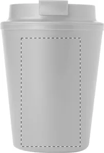 Mug thermos publicitaire en RPP - Cappulu | Blanc