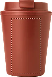 Mug thermos publicitaire en RPP - Cappulu | Rouge