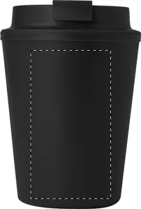 Mug thermos publicitaire en RPP - Cappulu | Noir