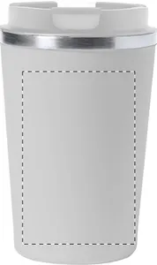 Mug thermos publicitaire - Indicut | Blanc