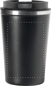 Mug thermos publicitaire - Indicut | Noir